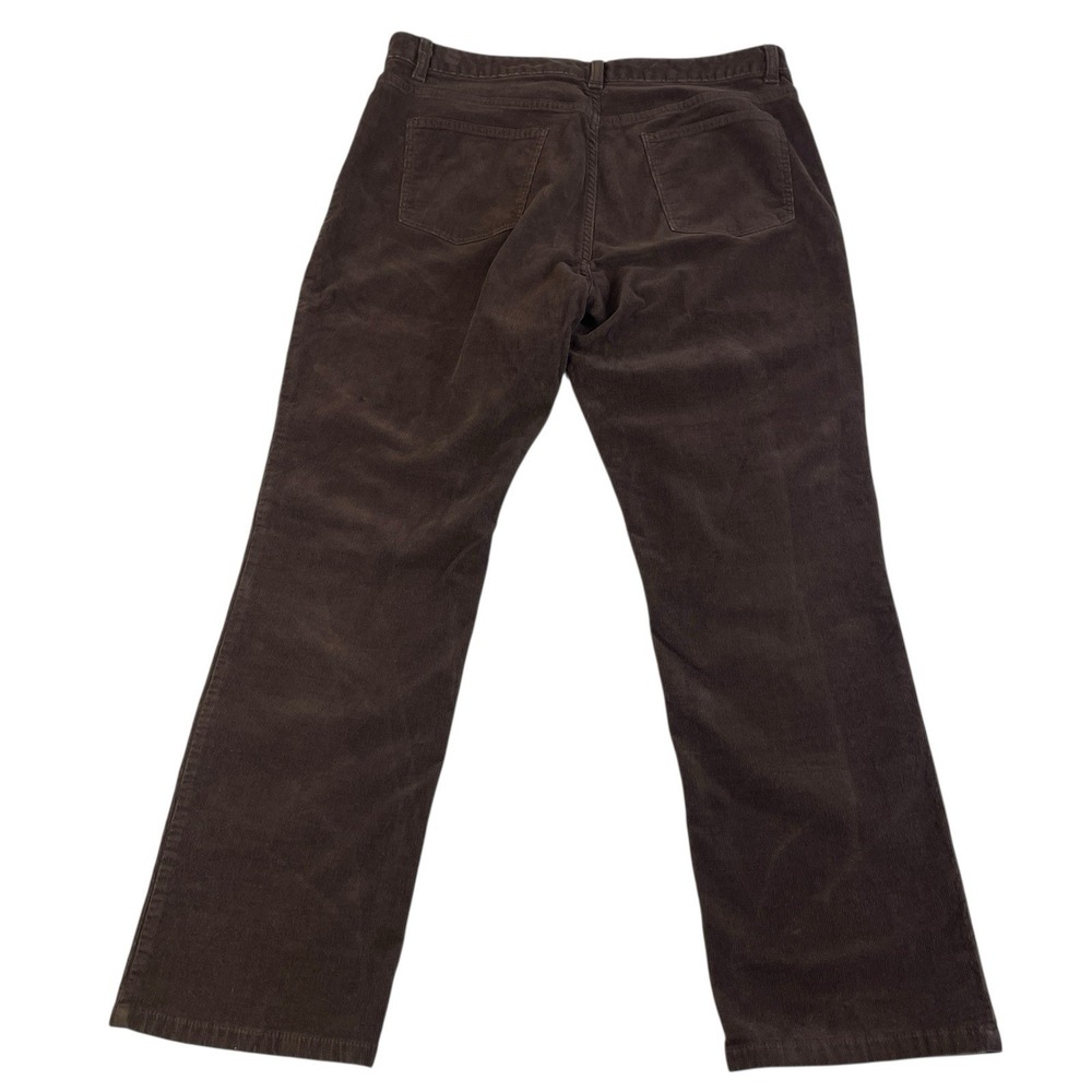 Talbots Petite Brown Corduroy Pants Heritage 14 Petite Fall Classic - Picture 2 of 9
